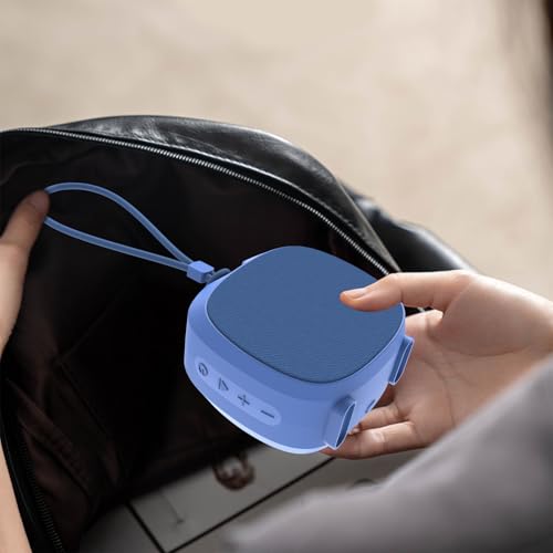 WUIUHOU Portable Bluetooth Speakers, RGB Lights TWS Speakers，Wireless IPX5 Waterproof Mini Speaker with Loud Stereo Sound,15 Hours Playtime, Rechargeable Battery.