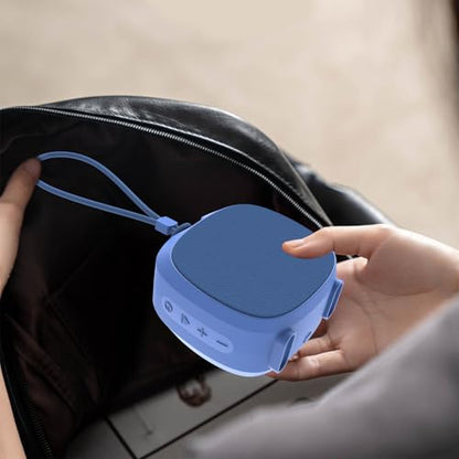 WUIUHOU Portable Bluetooth Speakers, RGB Lights TWS Speakers，Wireless IPX5 Waterproof Mini Speaker with Loud Stereo Sound,15 Hours Playtime, Rechargeable Battery.