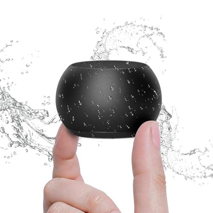 Mini Bluetooth Speaker, Portable Wireless Small Speaker with Rich Bass, Bluetooth 5.3, IP7 Waterproof, 8H Playtime, USB-C Fast Charging, Compact Pocket Speaker for Home, Outdoor, Shower, Travel