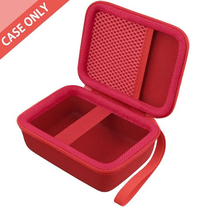 Hard Carrying Case for JBL Go 5 Ultra Portable Speaker, Red - color: Red Case