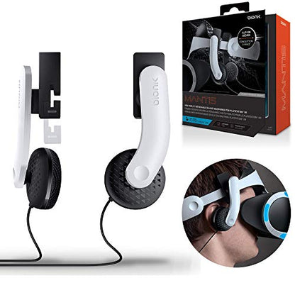 Bionik Mantis Attachable VR Headphones: Compatible with PlayStation VR, Adjustable Design, Connects Directly to PSVR, Hi-Fi Sound, Sleek Design, Easy Installation - color: Black