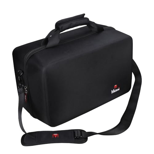 Mchoi Carrying Case for PS5 Slim Console – Hard Shell Travel Storage Bag Compatible with PlayStation 5 Slim Disc & Digital Edition, Fits Console, Controllers, Headset, Vertical Stand & Cables