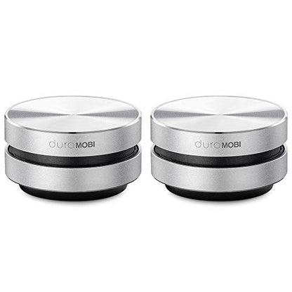 Wirelessly BT Mini Speaker Bone Conduction Portable Wireless Speaker Stereo Bass Sound Creative Portable Speaker Mini Size Music Player Built-in Mic Sound Box for Home,Outdoor,Travel - size: 2 pack