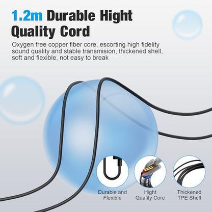 Wired Earbuds USB C for Samsung S26/S25/S24, USBC Headphones Wired Ear Buds | 2 Pack, HiFi Stereo, Clear Mic, Noise Cancelling, Black. for iPhone 16/15 - color: USB C-Black