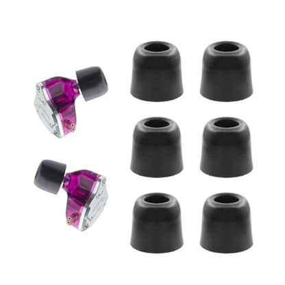 Klowcok Memory Foam IEM Eartips Replacement for KZ ZS10 Pro X ZSN, Small - size: Small