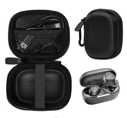 Case for TOZO A1 Mini Wireless Earbuds Bluetooth 5.3 in Ear Light-Weight Headphones (Black) - color: Black