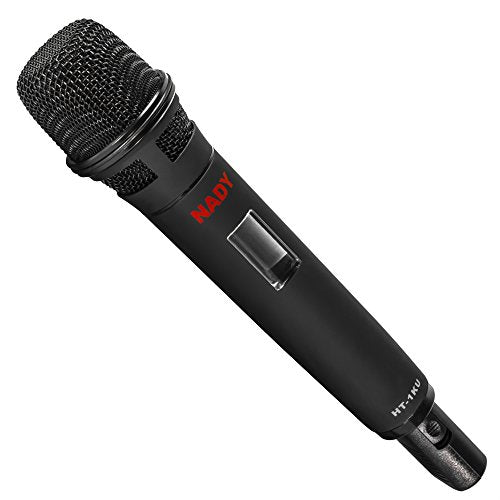 Nady 2W-1KU-HT-NEUS Dual True Diversity 1000-Channel Professional UHF Wireless System with 2 Handheld Microphones – Autoscan – Automatic Transmitter Pairing – All Metal Construction - size: Dual Transmitter, style: Handheld Microphone System