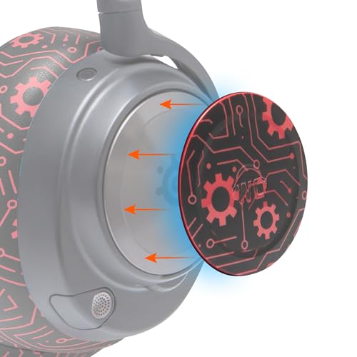 WC Side Plates for Arctis Nova Headsets, by Wicked Cushions | Fits Arctis Nova Pro Wireless/Pro Wired/Nova Elite/Nova Pro Omni/Nova 7 / 7X / 7P | Techne - color: Techne
