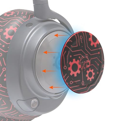 WC Side Plates for Arctis Nova Headsets, by Wicked Cushions | Fits Arctis Nova Pro Wireless/Pro Wired/Nova Elite/Nova Pro Omni/Nova 7 / 7X / 7P | Techne - color: Techne