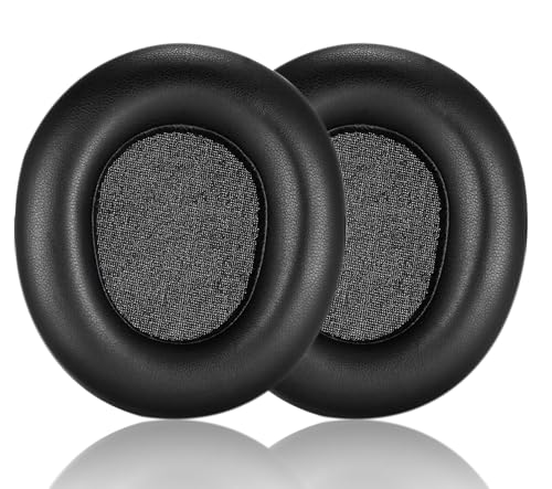 Replacement Ear Pads are Compatible with SteelSeries Arctis Nova Pro Wireless Headphones. They are Made of Soft Protein Leather and Memory Foam. They are Replacement Ear Pads (Black)