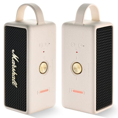 Silicone Case for Marshall EMBERTON III Portable Bluetooth Speaker,Soft Silicone Protective Case Compatible with Marshall EMBERTON III Portable Bluetooth Speaker (White) - color: White