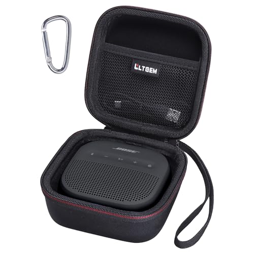 LTGEM Case for Bose SoundLink Micro Bluetooth Speaker 1st/2nd Gen - color: 1.Black