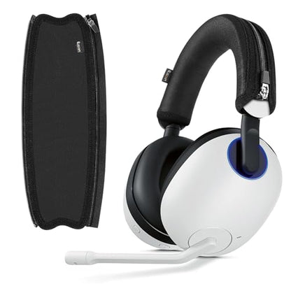 Likesing Headphone Headband Cover, INZONE H9 Headphone Band Cushion Compatible with S0ny INZ0NE H3/ H5/ H7/ H9 Headphones, Thicker Sports Fabric Replacement Headband Cover Protector Pad (Black)