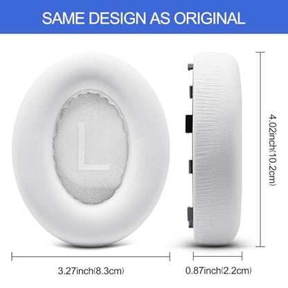 Replacement Ear Pads for Bose NC700 Noise Cancelling Headphones 700 (White) - color: Soapstone White