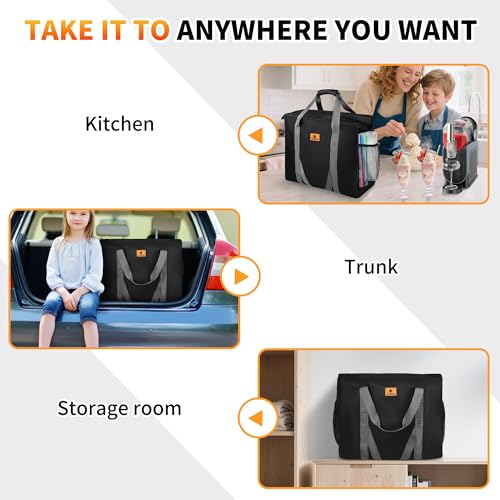 Carrying Bag for Ninja Slushine Machine,Easy Use | FS301/FS300/FS299/FS605 and Other Slushine Machines - Large Capacity, Perfect for Party, Travel & Tour