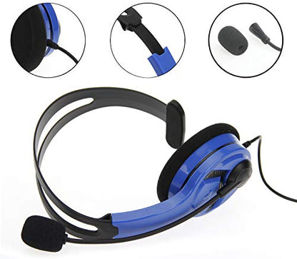 Amazon Basics Mono Gaming Chat Headset Officially Licensed for PlayStation 4