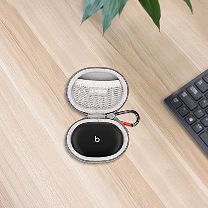 RLSOCO Carrying Case for Beats Studio Buds/Studio Buds+ True Wireless Noise Cancelling Earbuds - Grey (Case Only) - color: Grey
