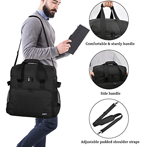 LEFOR·Z Stand Mixer Bag Compatible with KitchenAid Mixers (6-8 Quart),Padded Mixer Portable Storage Travel Carrying Case with Pockets Fits for Kitchen Aid Accessories and Attachments,Bag Only