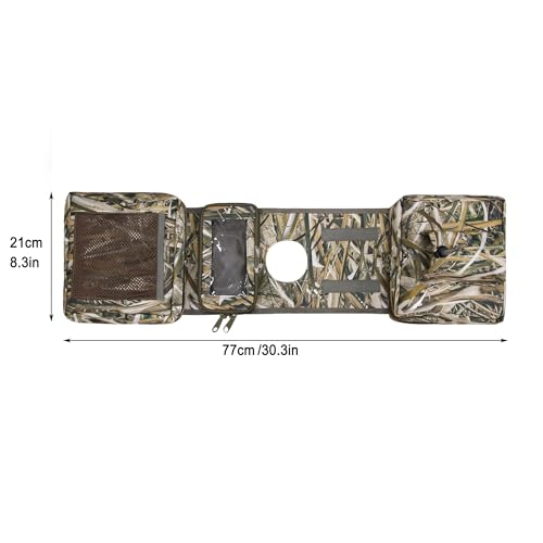 MYDAYS ATV Saddle Bag,Cargo Tank Storage Luggage for ATV UTV Snowmobile Motorcycle (Camo2) - color: Camo2