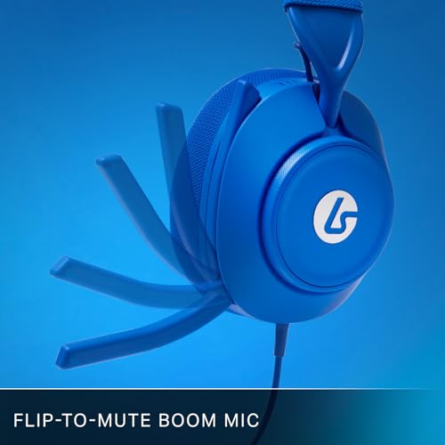 LucidSound LS10X Gen 2 Wired Gaming Headset for Xbox Series X|S - Blue, Officially Licensed, Designed for Comfort, Quick-Access Audio Controls, Premium Audio, flip-to-Mute Boom mic - style: Blue