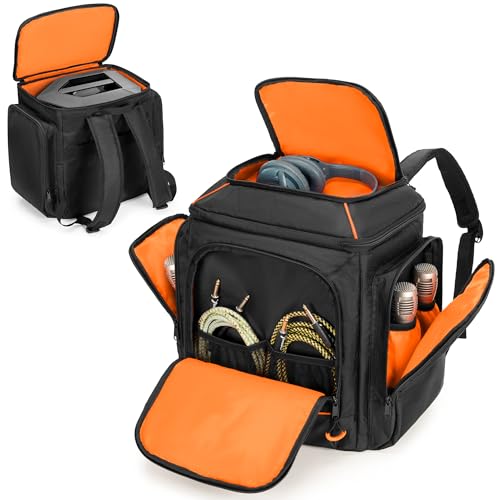 Backpack Compatible with Bose S1 Pro/S1 Pro+ All-in-One PA Speaker | Portable Bluetooth Speaker Carrying Bag, Shoulder Straps, Thick Padded Lining, Music Party & Performance