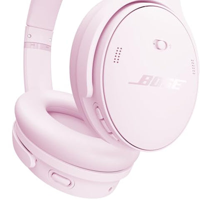 Bose QuietComfort Headphones - Wireless Bluetooth Headphones, Active Over Ear Noise Cancelling and Mic, USB-C Charging, Deep Bass, Up to 24 Hours of Playtime, Petal Pink - Limited Edition Color - color: Petal Pink