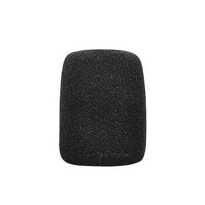 Generic Replacement Inner Microphone Windscreen Mic Cover Foam Windshield for Sennheiser SKM 9000 Handheld Transmitter Capsule, 5 Pack, Black