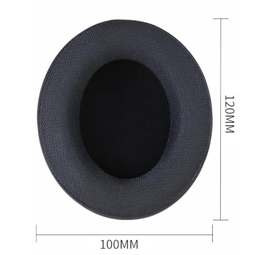 SHP9500 Earpads Replacement Mesh Fabric Ear Pads Cushions Cover Repair Parts Compatible with Philip SHP9500 Wired Over-Ear Headphones (Black)