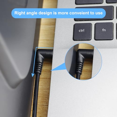Right Angle 2.5mm Audio Aux Cable，90 Degree 2.5mm Male to Male TRRS Stereo Headset Headphone Jack Connector Cable for Headset Headphone Microphone（1.8M）