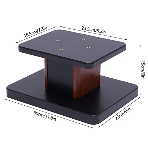 Desktop Speaker Stands Pair for Desk Speakers, Monitor Speaker Stands, Medium and Small Bookshelf Speakers, Computer Gaming Desk Speaker Stand