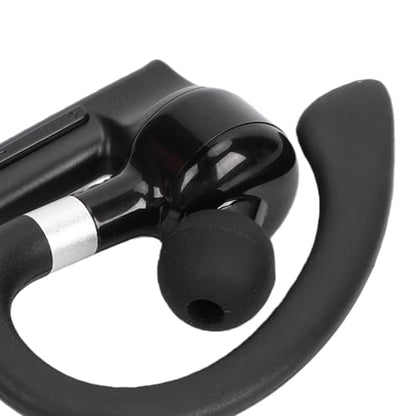 Bluetooth Headset, Single Ear Wireless Headset with USB Dongle and Noise Cancelling Microphone, Bluetooth 6.1 Earpiece for Truck Drivers Office Workers Remote Professionals