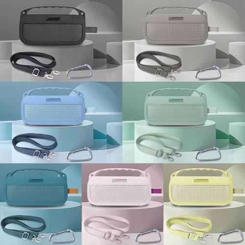 Silicone Cover Compatible with Bose SoundLink Flex 2nd Gen/Bose SoundLink Flex Portable Speaker (Blue Dusk) - color: Blue Dusk, size: Silicone Cover