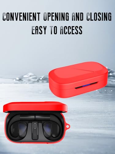 Case for ASUS ROG Cetra Open Ear Earbuds (Red) - color: Red, size: Open Ear