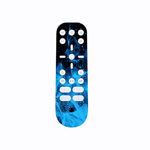 PlayVital Blue Flame Full Set Skin Decal for ps5 Console Digital Edition, Sticker Vinyl Decal Cover for ps5 Controller & Charging Station & Headset & Media Remote - color: Blue Flame
