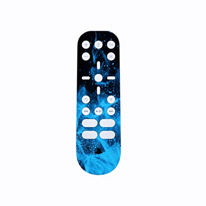 PlayVital Blue Flame Full Set Skin Decal for ps5 Console Digital Edition, Sticker Vinyl Decal Cover for ps5 Controller & Charging Station & Headset & Media Remote - color: Blue Flame