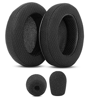 V20 Replacement Earpads Cushion Compatible with Xiberia V20 PS4 PS5/PC 7.1Wireless Gaming Headset Repair Parts Ear Cups