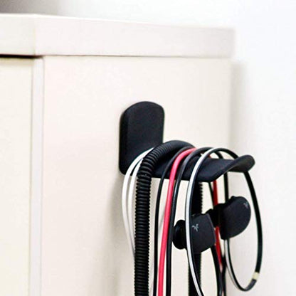 Avantree Neetto HS907 - Universal Headphone Hanger for Wall or Desk | Mount under a desk or on a wall to keep headphones and headsets organized. - size: Small