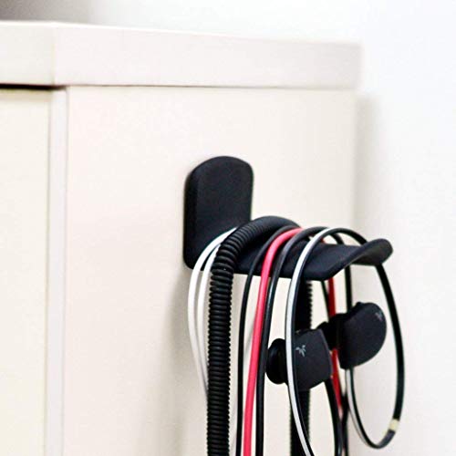 Avantree Neetto HS907 - Headphone Hanger Holder Wall Mount, Headset Hook Under Desk, Universal (Pack of 2) - size: small (Pack of 2)