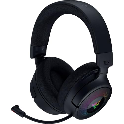 Razer Kraken V4 Wireless 2.4GHz, Bluetooth, USB Gaming Headset, Black