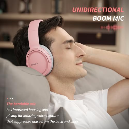 BINNUNE Gaming Headset with Mic for PS4 PS5 Xbox Series X|S Xbox 1 PC NS, Wired Gaming Headphones with Microphone for PS 4|5 Xbox1