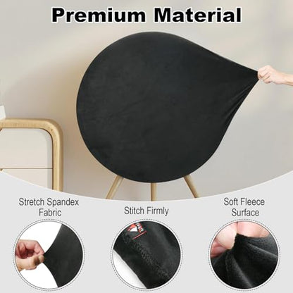 Stretch Dust Cover Compatible with Bang & Olufsen Beosound A9 (5th Generation) Speaker, Soft Stretchy Spandex Fleece Speaker Cover Protective Sleeve with Elastic Band
