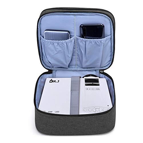 LUXJA Carrying Bag Compatible with DR.J Mini Projector, Black - color: Black