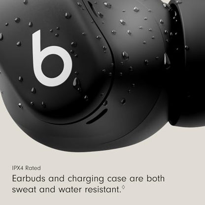 Beats Powerbeats Fit - Wireless Noise Cancelling Workout Earbuds with Secure-Fit Wingtips, Up to 30-Hour Battery Life, Sweat & Water Resistant, Apple & Android Compatible - Jet Black - color: Jet Black, style: Powerbeats Fit