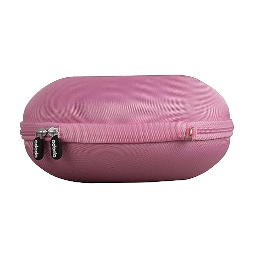 adada Hard Travel Case for iClever HS19 / iClever BTH12 Kids Headphones (Pink) - color: Pink