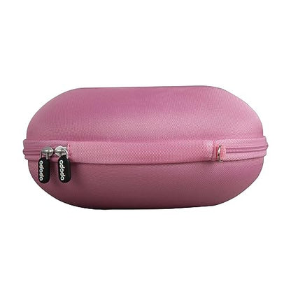adada Hard Travel Case for iClever HS19 / iClever BTH12 Kids Headphones (Pink) - color: Pink