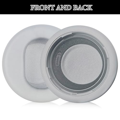 Aiivioll Replacement Ear Pads for Microsoft Surface 1/2 Headphones, Protein Leather Memory Sponge Ear Cushion Compatible Surface 1/2 Headphones, Headphone Accessories Ear Muff Repair Parts (Gray) - color: Gray