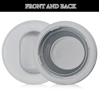 Aiivioll Replacement Ear Pads for Microsoft Surface 1/2 Headphones, Protein Leather Memory Sponge Ear Cushion Compatible Surface 1/2 Headphones, Headphone Accessories Ear Muff Repair Parts (Gray) - color: Gray