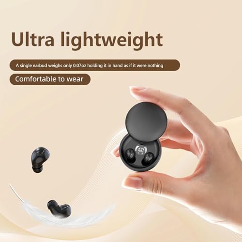 SK26 Sleep Earbuds for Sleeping, Wireless Bluetooth Earphone, Smallest Tiny Earbuds Hidden Headphones, White - color: White