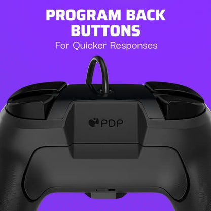 PDP REMATCH Enhanced Wired Power Nintendo Switch Pro Controller, Officially Licensed Switch Lite/OLED Compatible Gamepad, Customizable Programmable Buttons, Black & White (Bowser Luigi Mario Comic) - color: Mario Comic