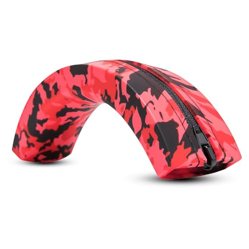 WC BandZ Cloud - Silicone Headband Cover for HyperX Cloud Series Headphones by Wicked Cushions | Enhanced Comfort, Style, & Sweat Protection | Exclusively for HyperX Cloud Series | Red Camo - color: Red Camo